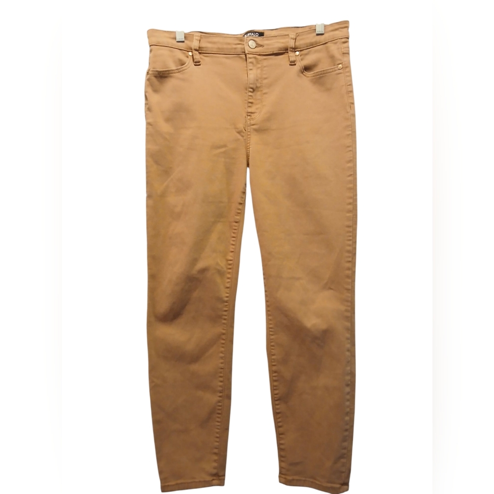 Buffalo David Bitton Fall Tan Havana High-Rise Soft Stretch Skinny Jeans- 10/30